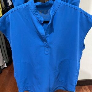 Figs Rafaela Royal Blue Top S